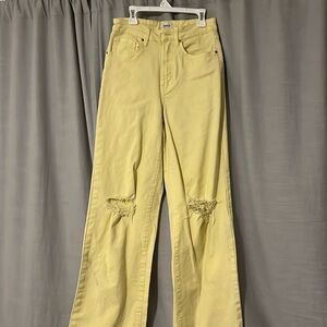 Yellow jeans